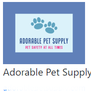 Adorable Pet Supply Logo
