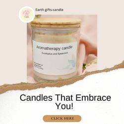 Earth gifts candle Logo