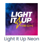 Light It Up Neon Logo