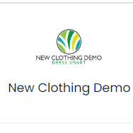 New Clothing Demo Logo