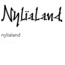 nylialand Logo
