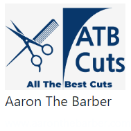 Aaron The Barber Logo
