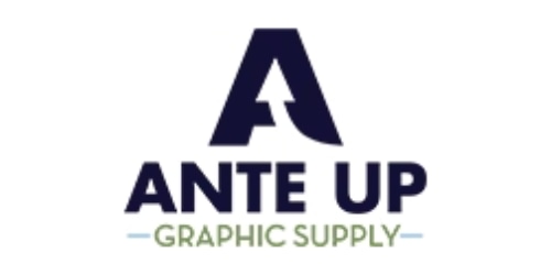 Ante up graphic supply Logo