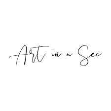 Art in a Sec Logo