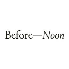 Before Noon Logo