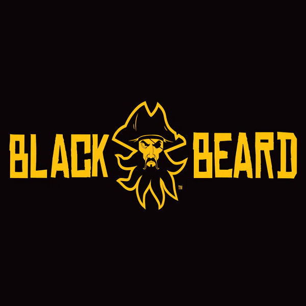 Black Beard Fire Logo
