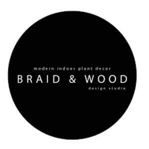 BRAID & WOOD Design Studio Logo