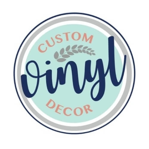 CustomVinylDecor.com Logo