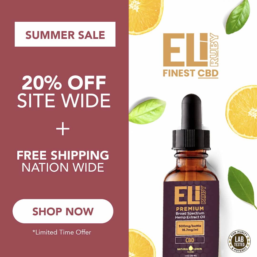 20% OFF Eli Ruby - Cyber Monday Discounts