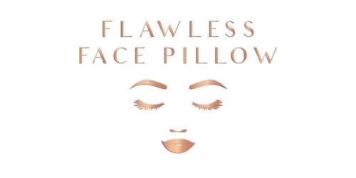 Flawless Face Pillow Logo