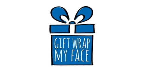 Gift Wrap My Face Logo