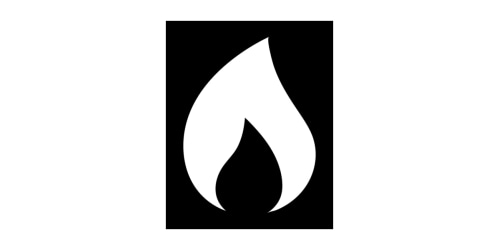 Here For The Burn Logo