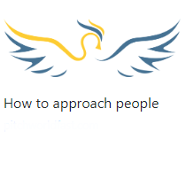 How to approach people Logo
