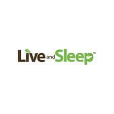 Live and Sleep Mattress + Pillow + Bedding Logo