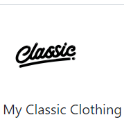 My Classic Clothing Logo