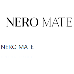 NERO MATE Logo