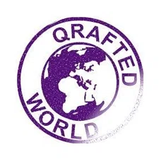 QRAFTED WORLD Logo