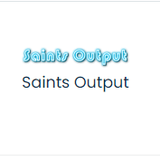 Saints Output Logo