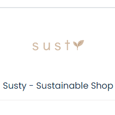 Susty - Sustainable Shop Logo
