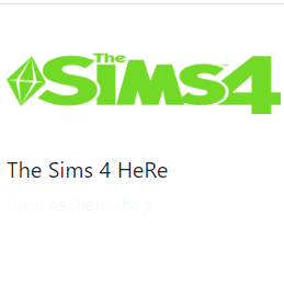 The Sims 4 HeRe Logo