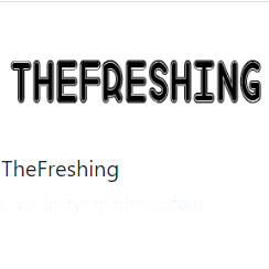 TheFreshing Logo