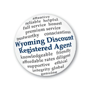 Wyoming Discount Registered Agent, Inc. Logo